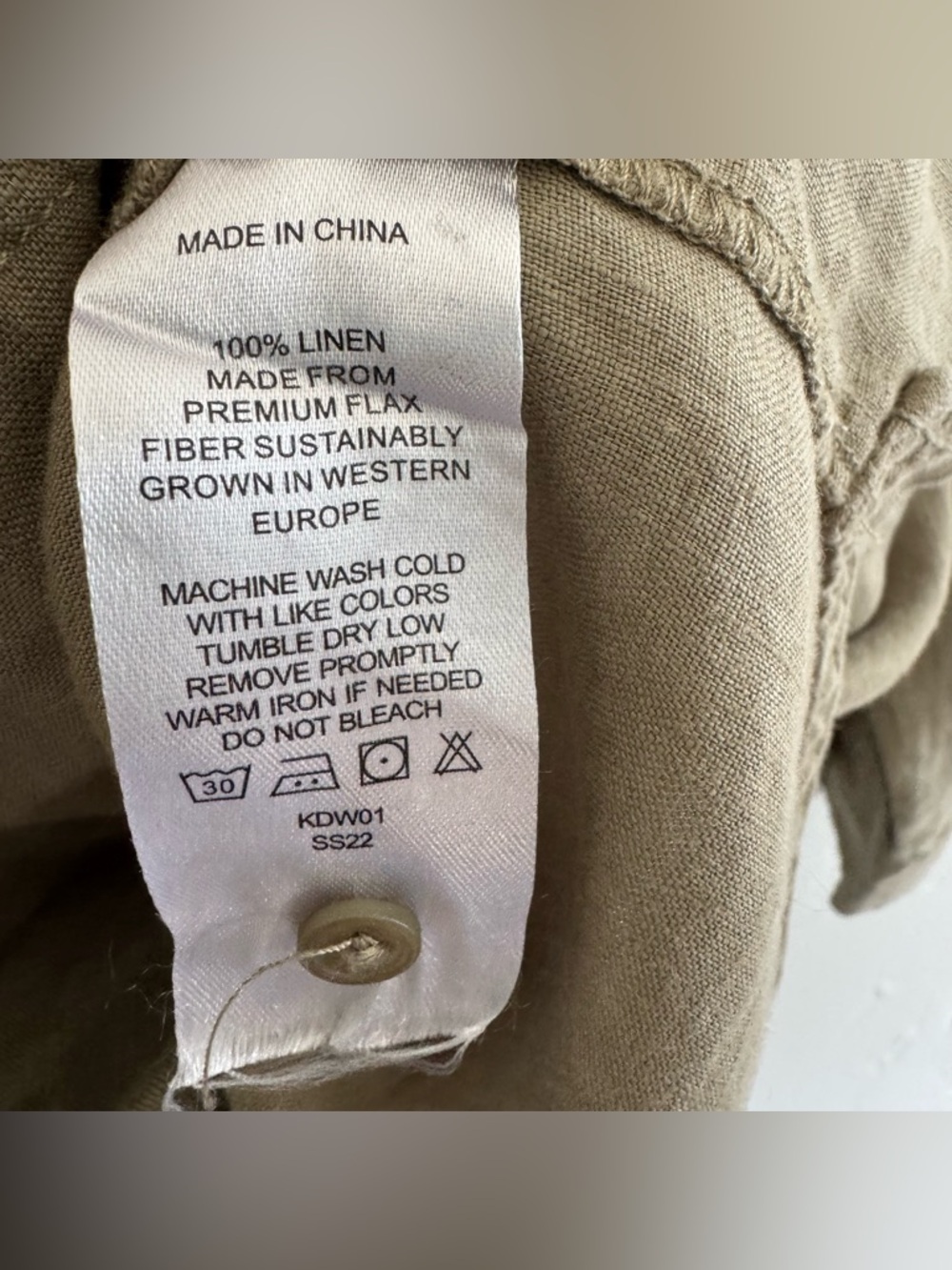 Quince 100% European Linen Shirt Dress - Picture 13 of 13